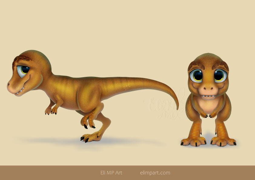 character design·dinosaur