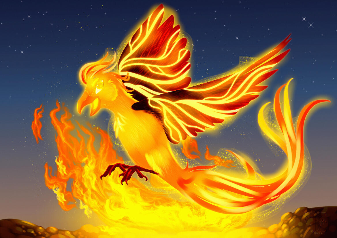 Vulcan phoenix·Illustration