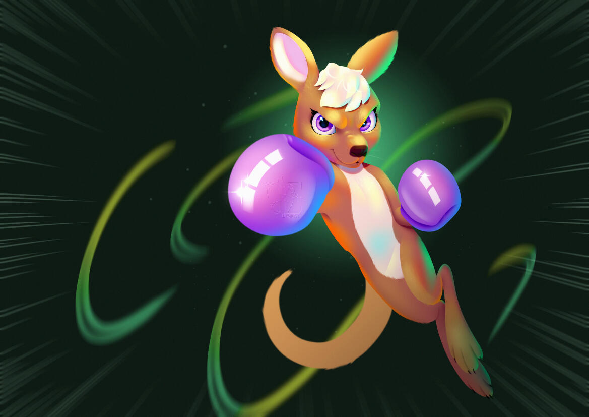 Boxer kangaroo·Character design