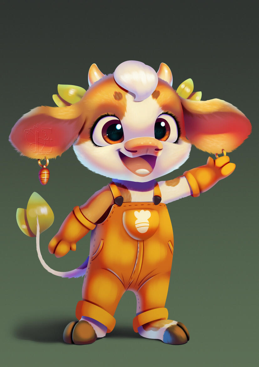 Cow kid·Character design