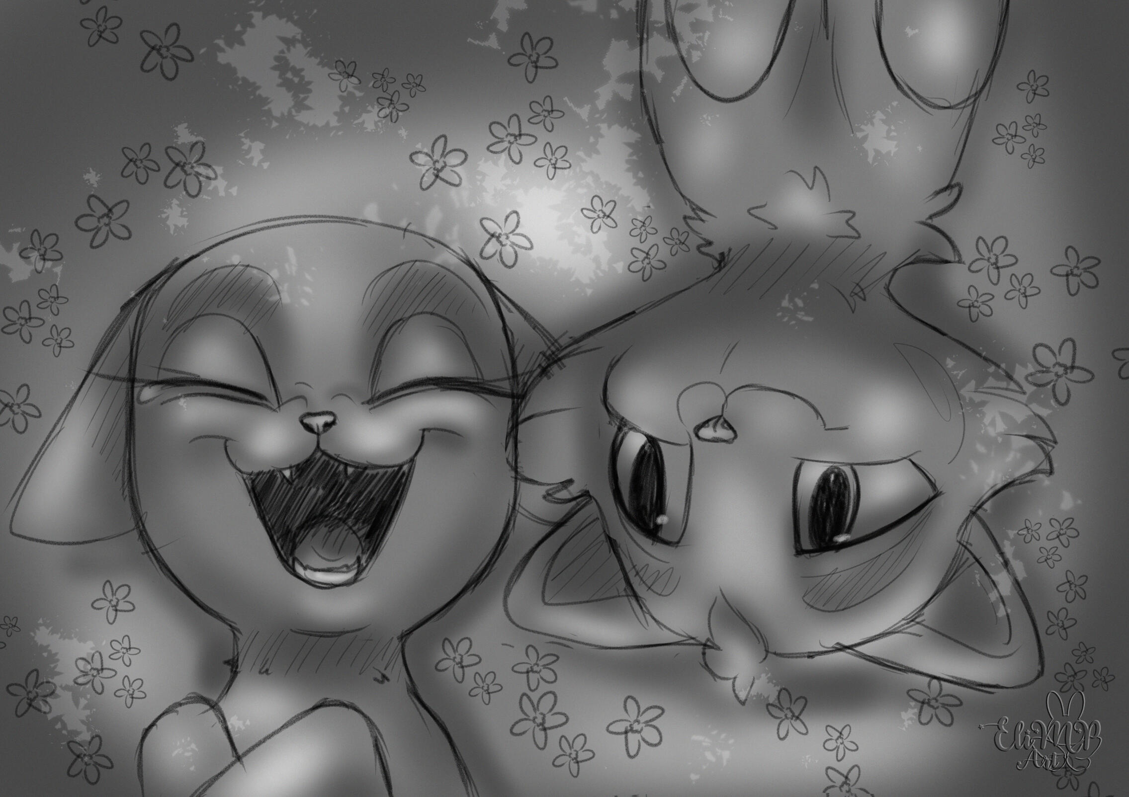 cat couple